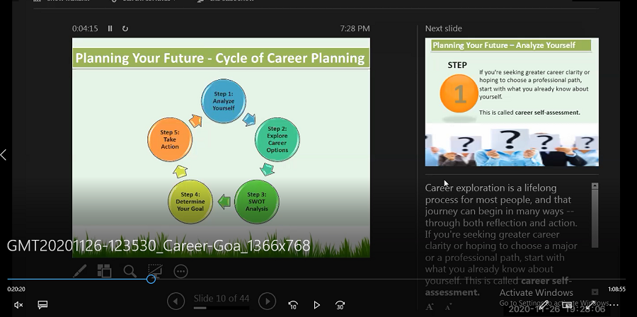 Hands on Job Preparation Workshop held for Girls