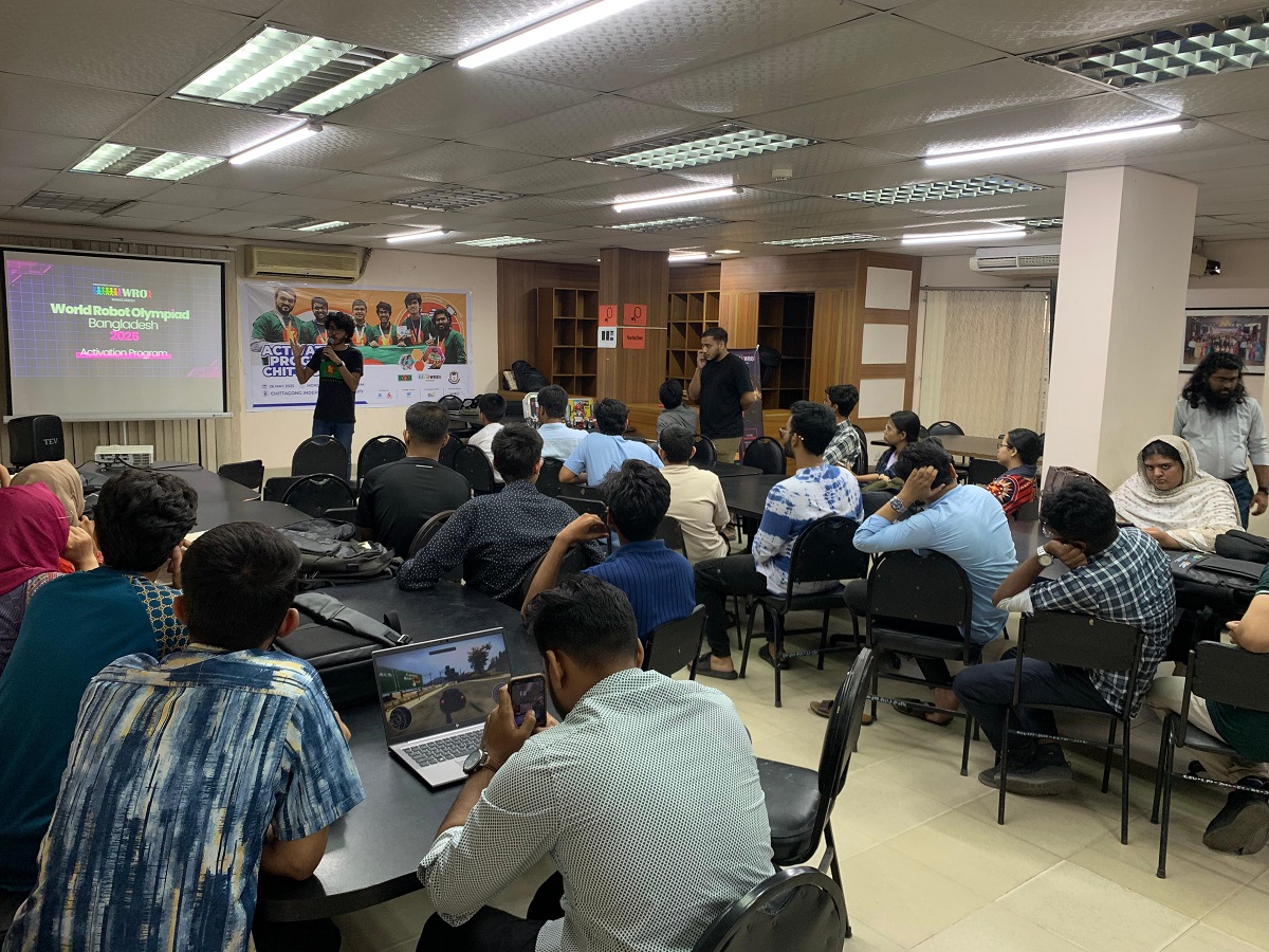 Robotics on the Road: WRO 2025 Activations in Chattogram Division