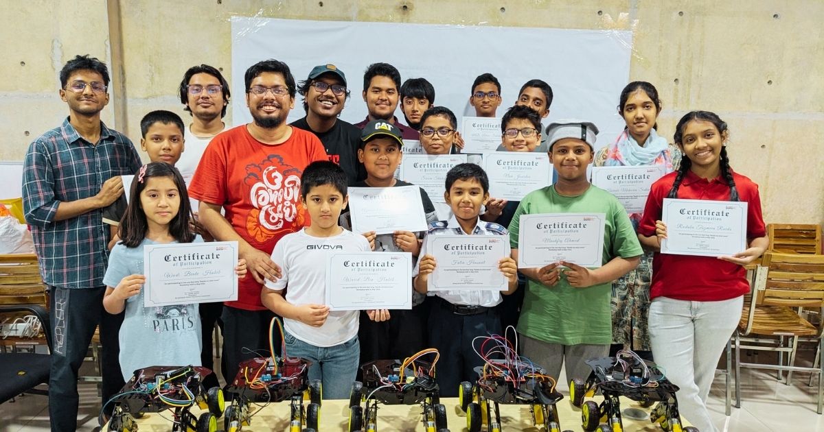 IRO Bangladesh Open 2025 Hands-On Workshop on Mini Rover Building Held in Dhanmondi