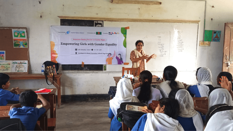 Empowering Girls through STEM and Gender Awareness: A Milestone Event at Perikhali Model Secondary School, Rampal, Bagherhat