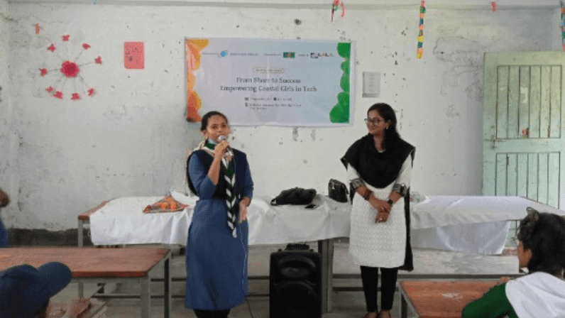 Meet Role Model session Shaheed Ali Ahmed Govt. Girls High School in Tala, Satkhira