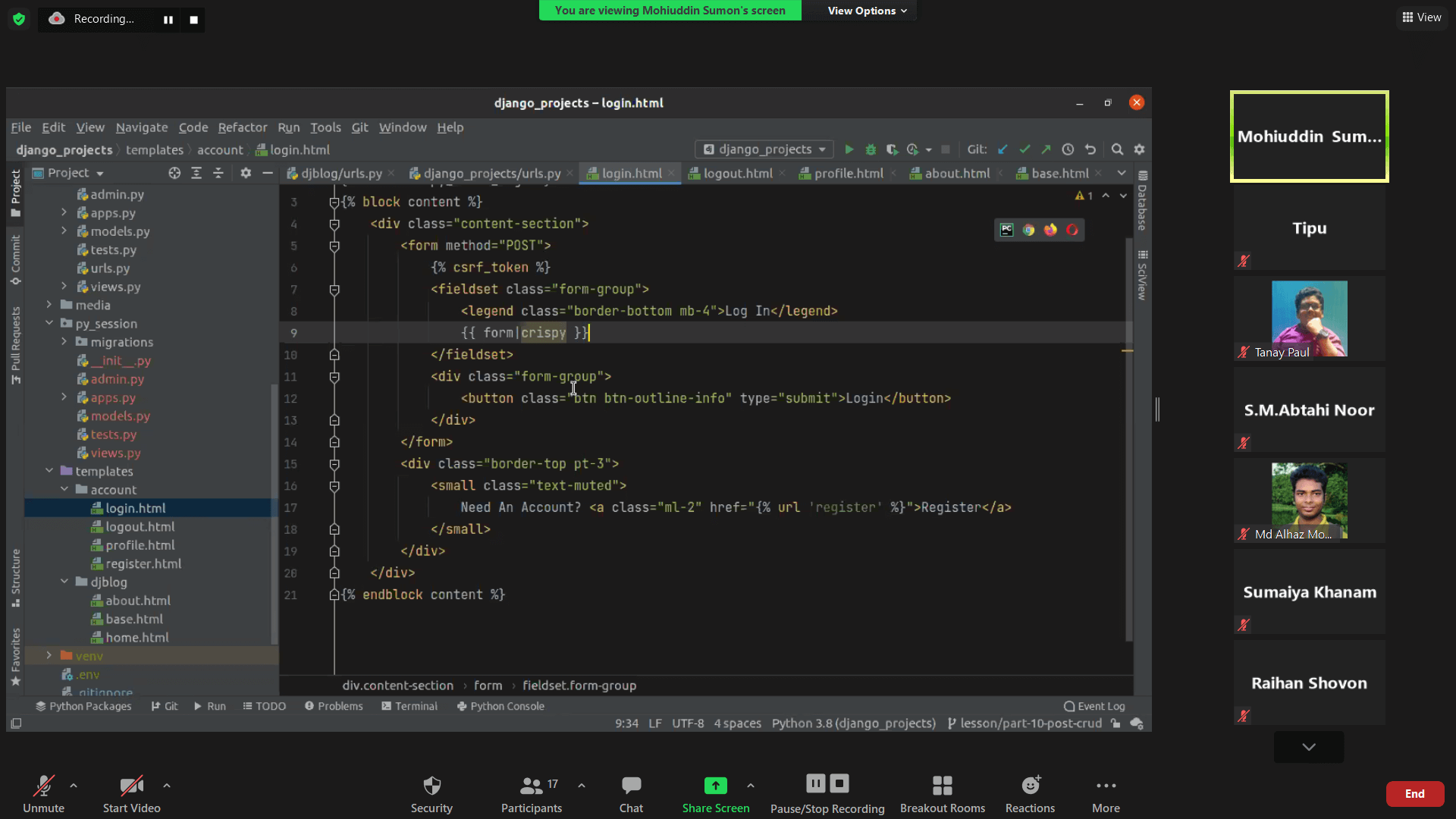 TVET Web Development Bootcamp with Django Framework